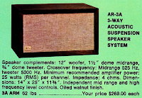 Acoustic Research AR-3a