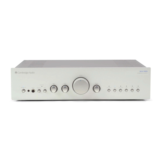 Cambridge Audio Azur 640A v2