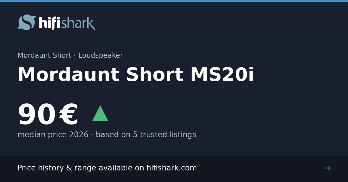 Mordaunt-Short MS-20i