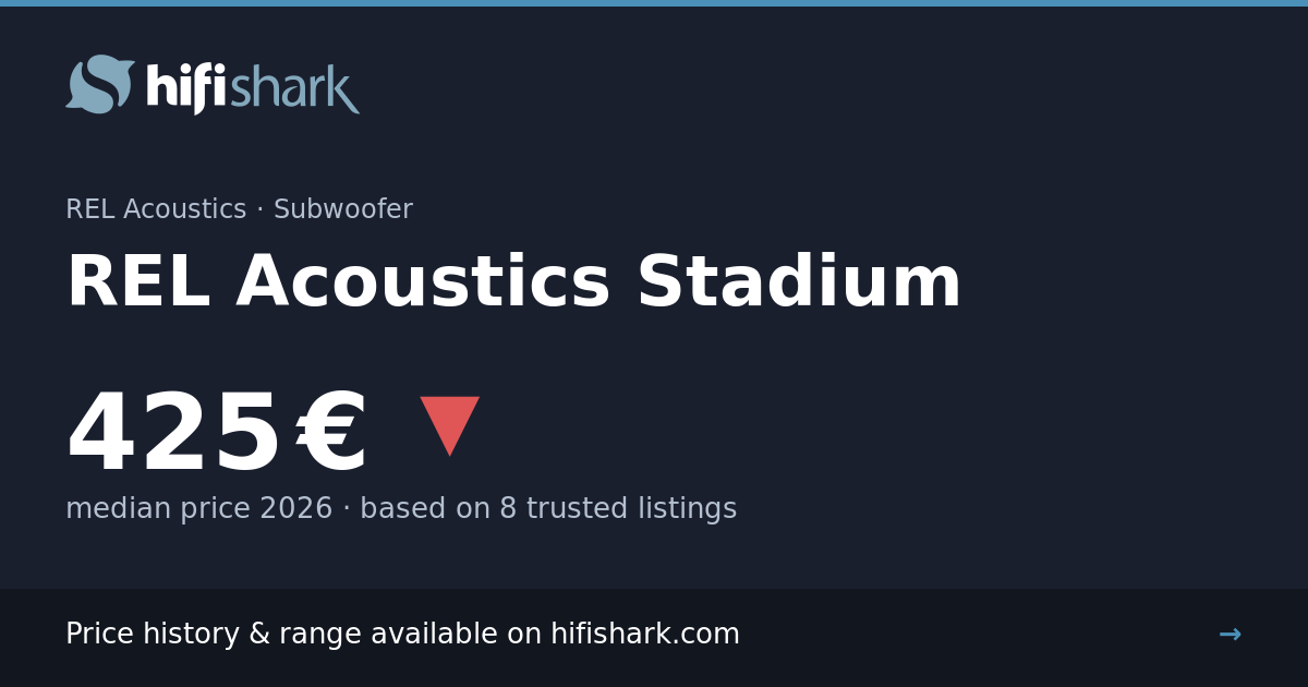 REL Acoustics Stadium