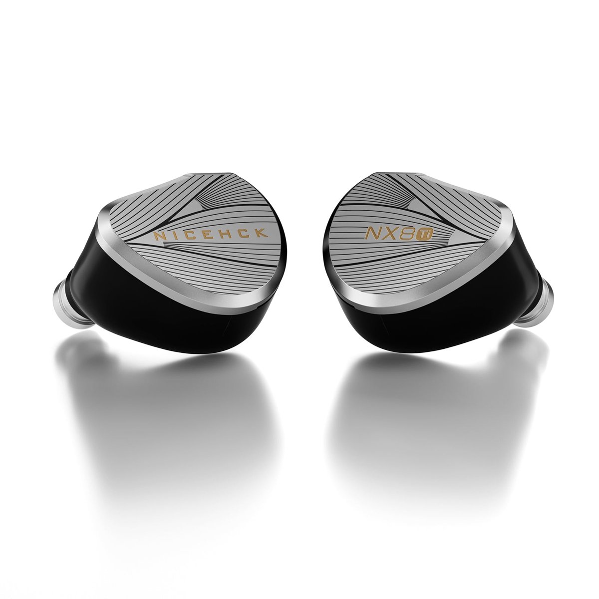 The CNC-machined titanium shells. Photo: NiceHCK.