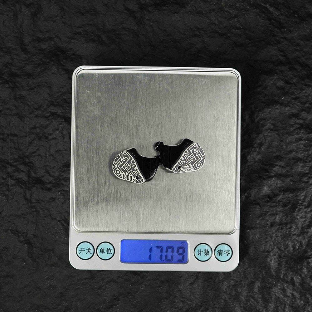 Faceplate detail: 316L stainless, vintage engraving. Photo: Binary Acoustics / HiFiGo.
