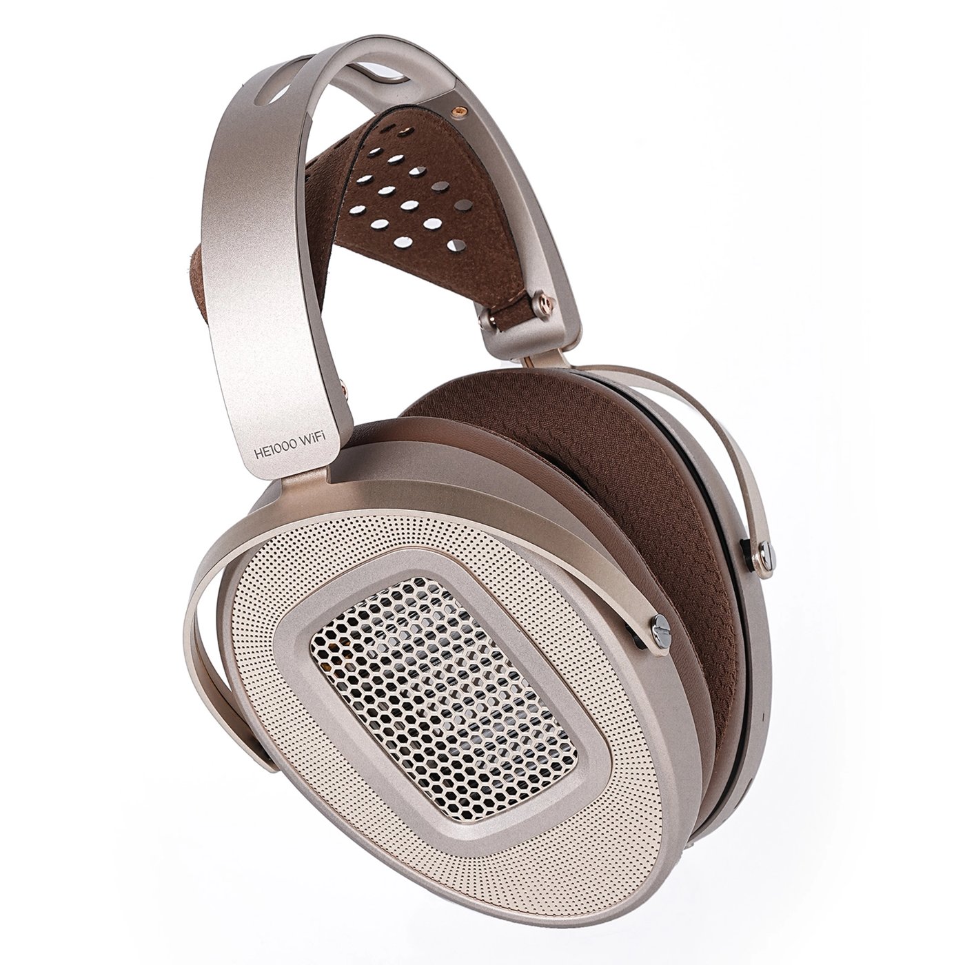The grille and the model name on the headband. Photo: HiFiMAN.
