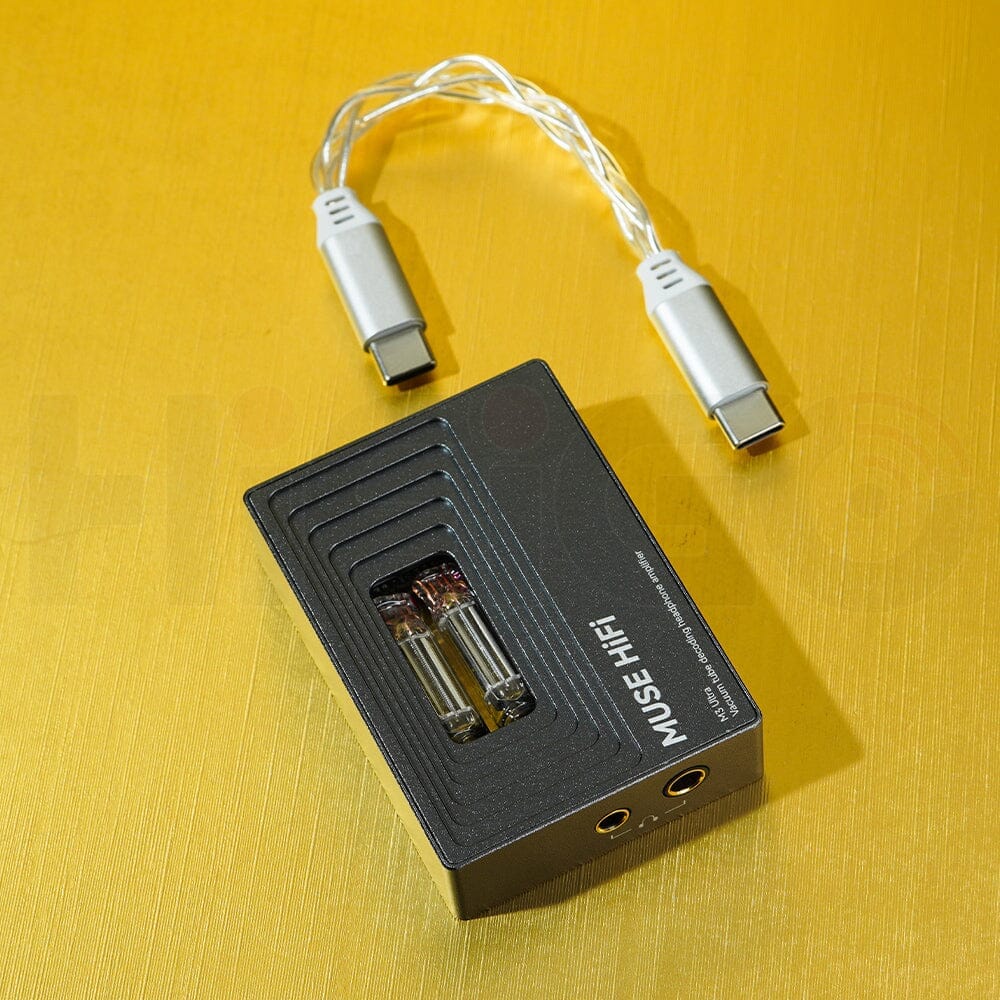 M3 Ultra with the braided USB-C cable. Photo: Muse HiFi / HiFiGo.